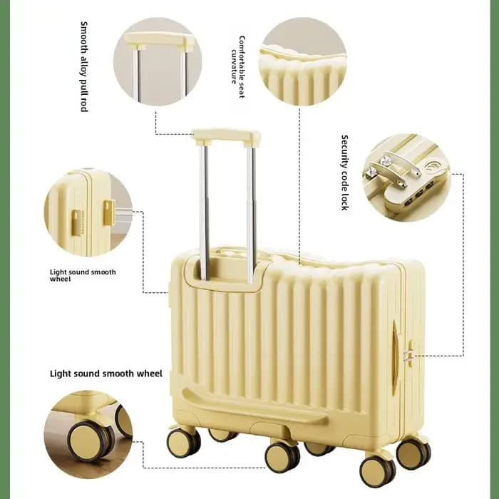 Nouvelle valise à roulettes pour enfant avec serrure à code