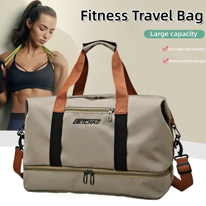Sac de voyage extensible, sac à main de sport, sac de fitness, grande capacité. Parfait pour la salle de sport, les escapades du week-end et le transport