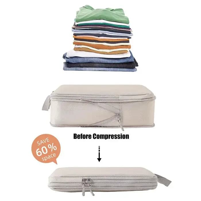 Sacs de compression portables pour voyage