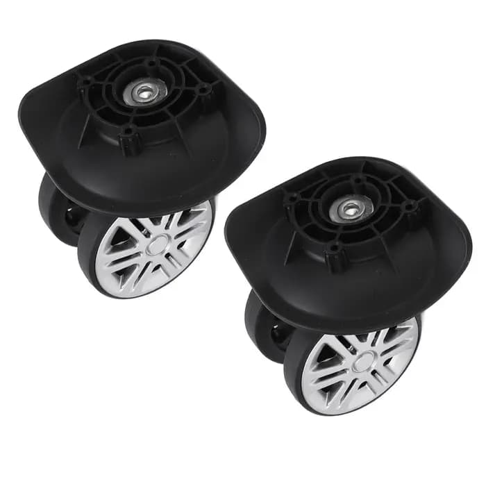 1 Paire de Roues Pivotantes pour Valise