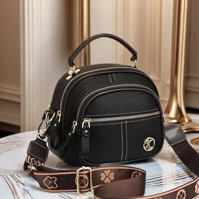 Sac à bandoulière multi-poches de luxe pour femmes