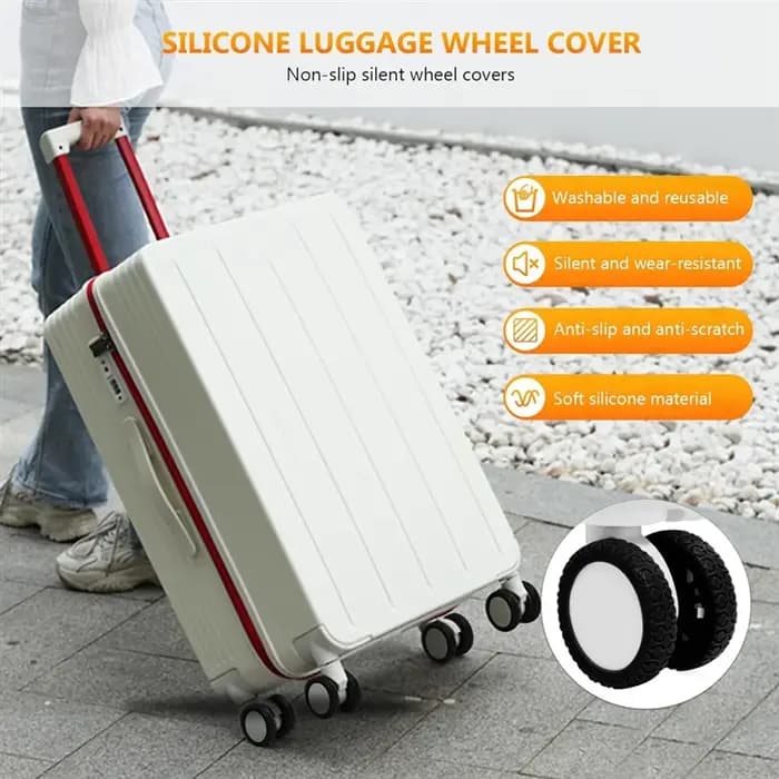 Couvre-roues de valises SOFT-8Pcs
