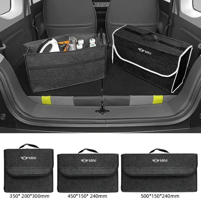 Sac de rangement pliable pour voiture, boîte de rangement de voyage, boîte à outils pour coffre, pour MINI Cooper R56 F56 R50 JCW Cabrio Countryman Clubman WORKS