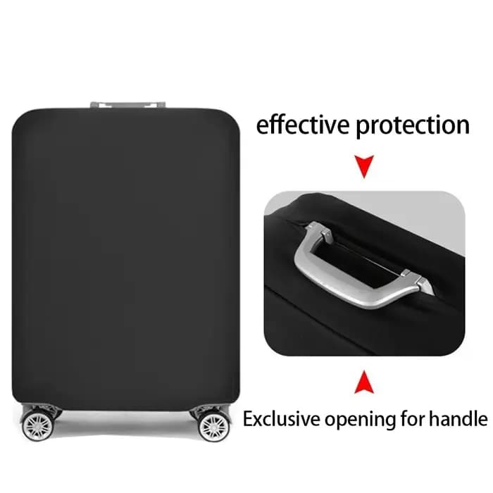 Valise à bagages housse de protection lettre nom motif accessoires de voyage élastique