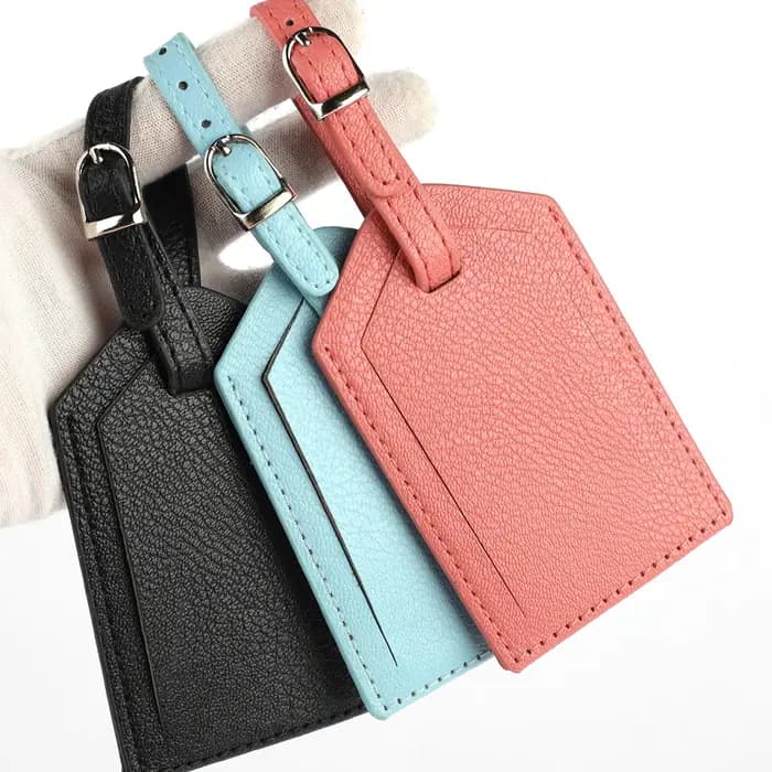 Étiquette de bagage personnalisée pour valise de voyage