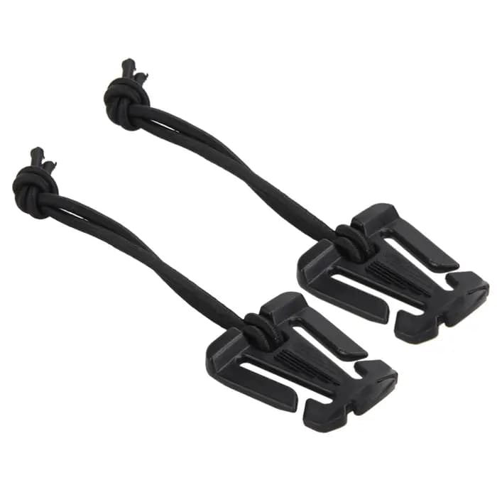 Lot de 2 mousquetons à boucle pour sac à dos