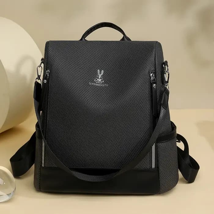 Sac à dos antivol de grande capacité en Pu pour femmes