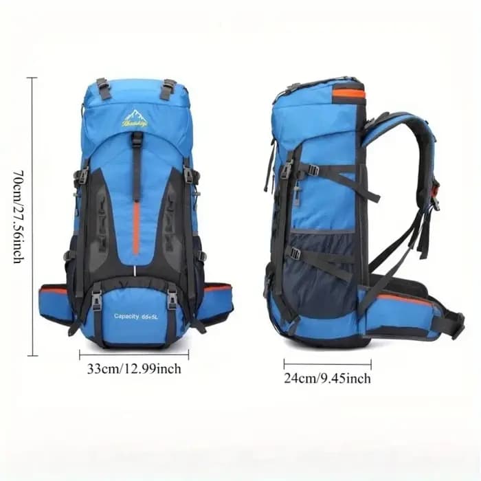 2026 Camping randonnée sacs à dos 70L grand sac extérieur sac à dos en Nylon hommes escalade