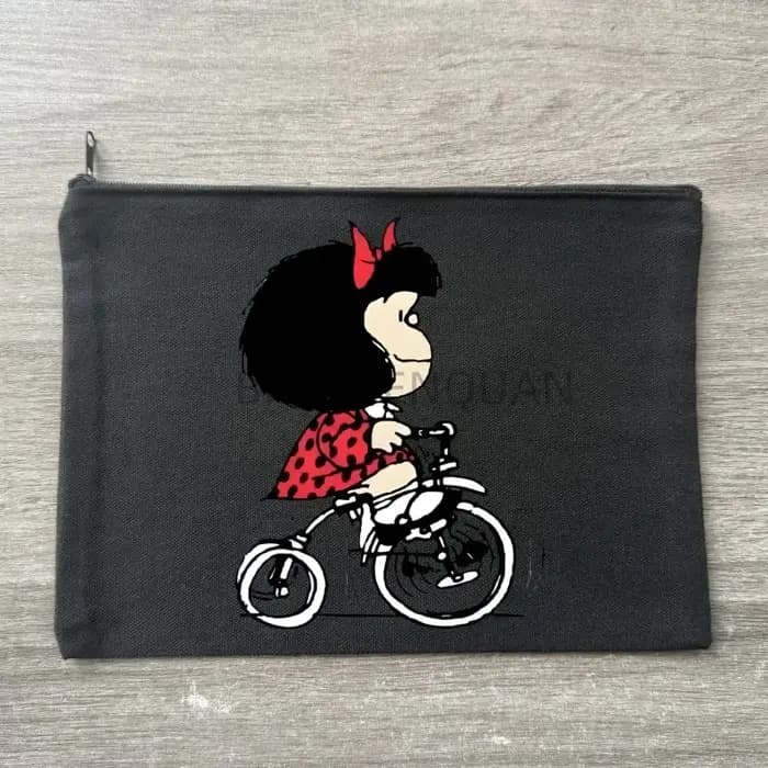 Sac à main Mafalda, sac de maquillage