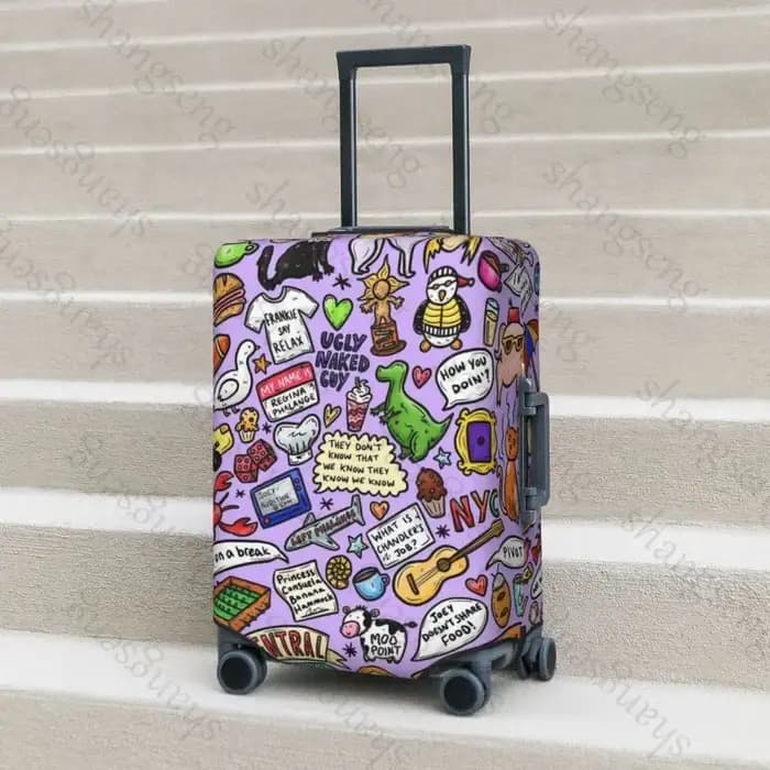Housse de protection élastique pour bagages