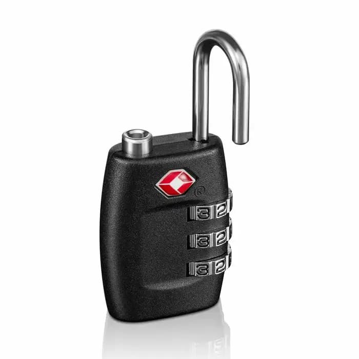 Serrure en fil d'acier TSA à 3 chiffres
