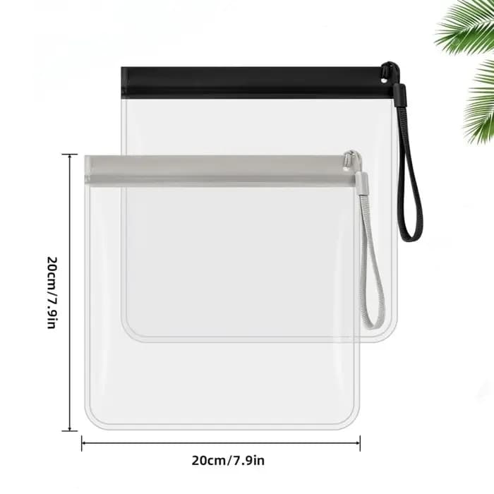2 pièces bagages Transparent voyage utilisation étanche vol maquillage