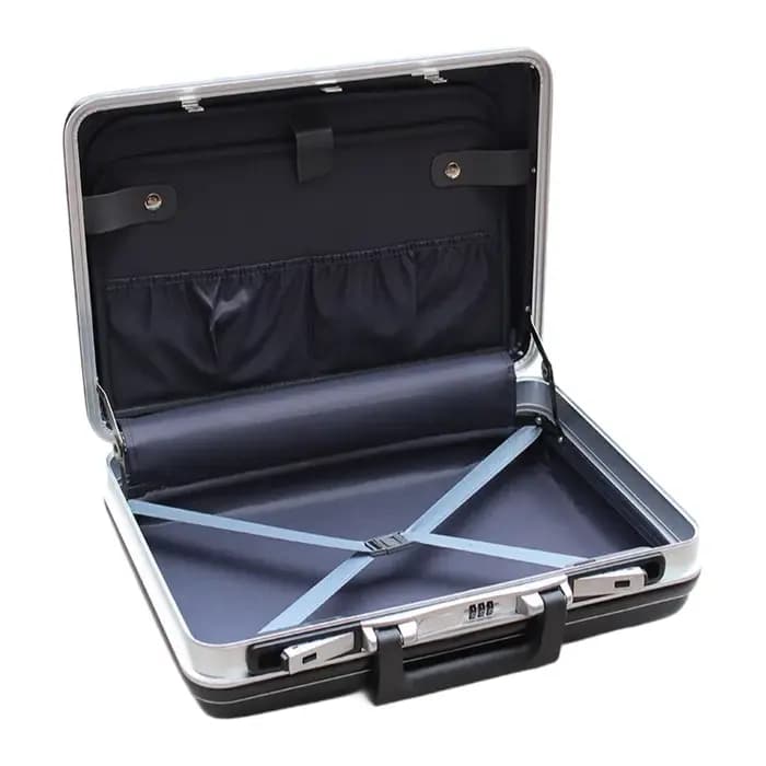 Mallette à serrure à combinaison ABS + PC – Sac léger pour ordinateur portable de voyage d'affaires