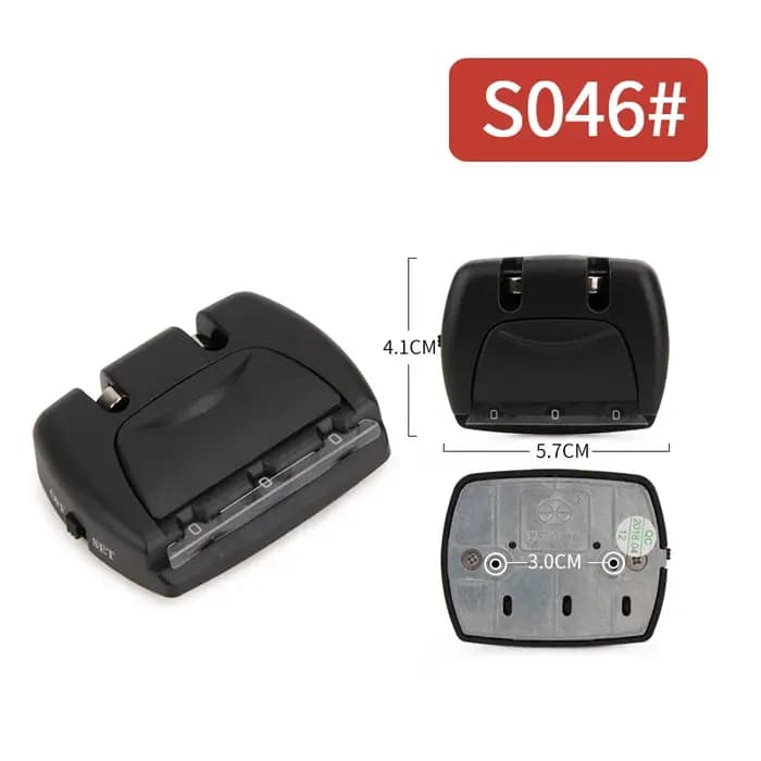 Cadenas de valise à combinaison de 3 chiffres
