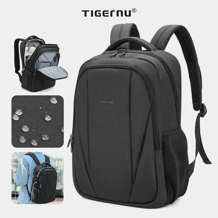 Tigernu sacs de dégagement hommes sac à dos antivol USB charge 15.6 pochette d'ordinateur Mochilas féminin mâle sac à dos cahier cartable