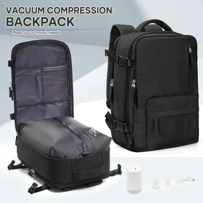 Easyjet sac de cabine 45x36x20 sac à dos de voyage sous vide, bagage à main ordinateur portable d'af