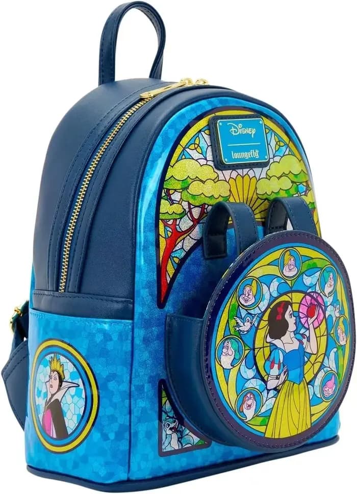 Mini sac à dos Blanche-Neige pour cadeau tendance, sac à bandoulière, sac de voyage, cadeau d'anniversaire