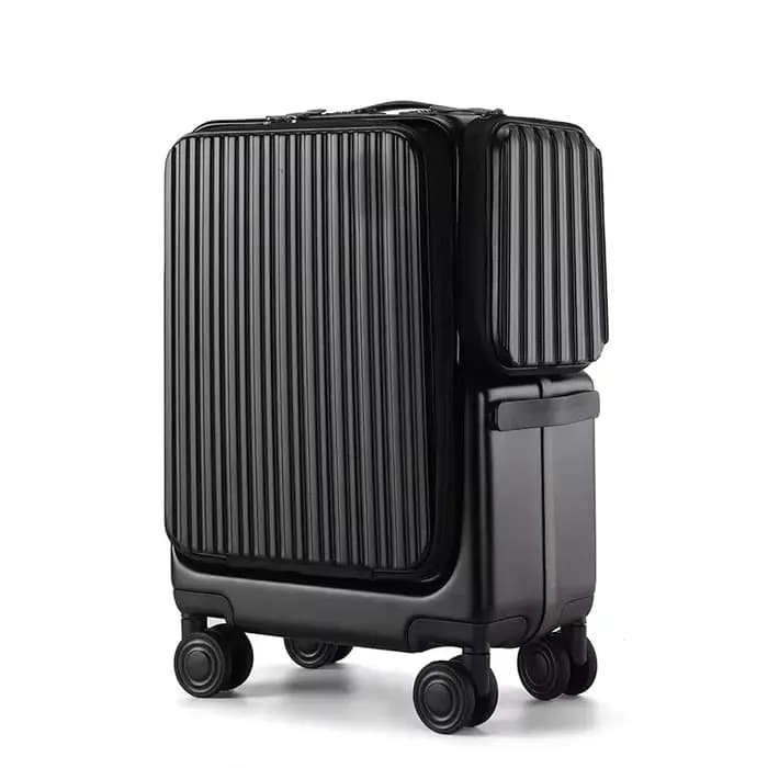 Valise cabine KLQDZMS à ouverture frontale pour ordinateur portable