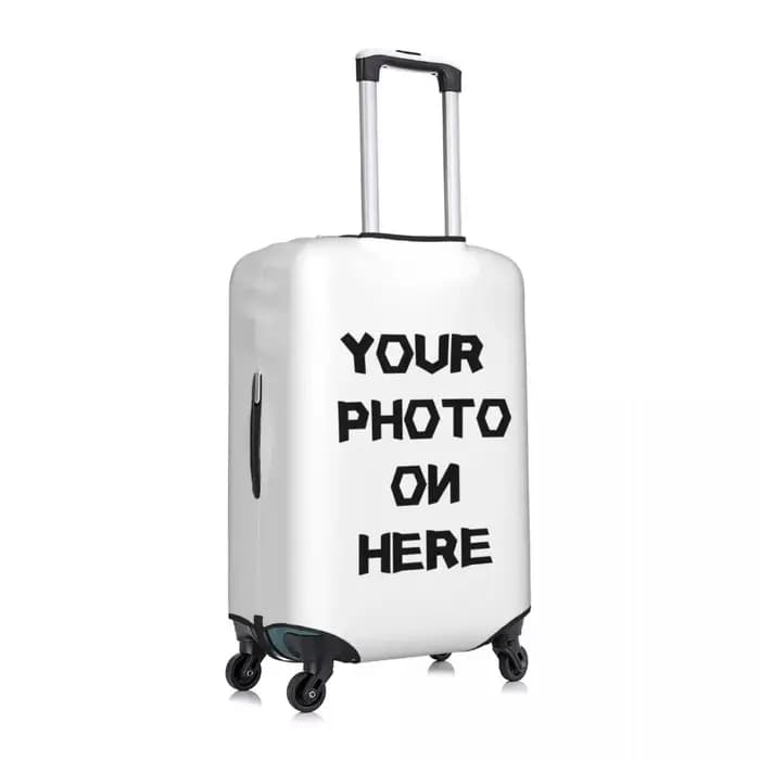 Housse de valise personnalisée, protection élastique pour bagages d'affaires et de vacances