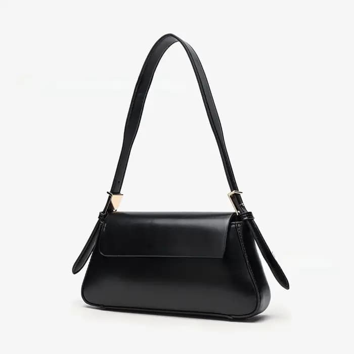 Sac à main pour femme en cuir PU de couleur rouge