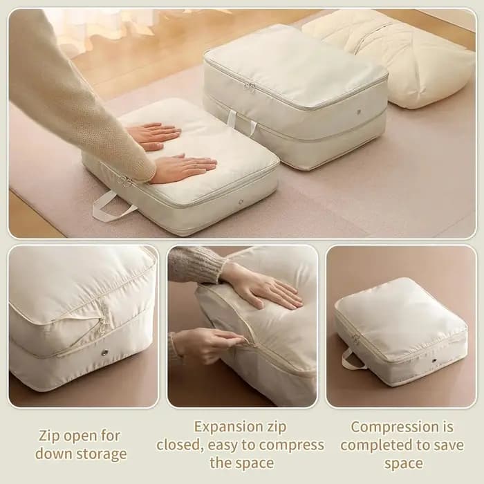Sac de rangement pour veste d'autocompression