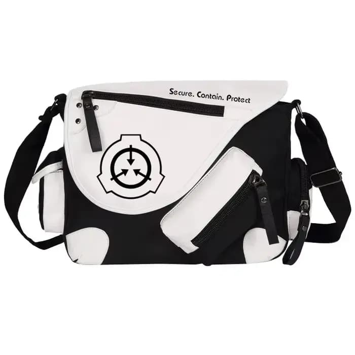 Sac messager en cuir PU pour hommes et femmes, sac d'école SCP, sacs initiés, procédures spéciales A