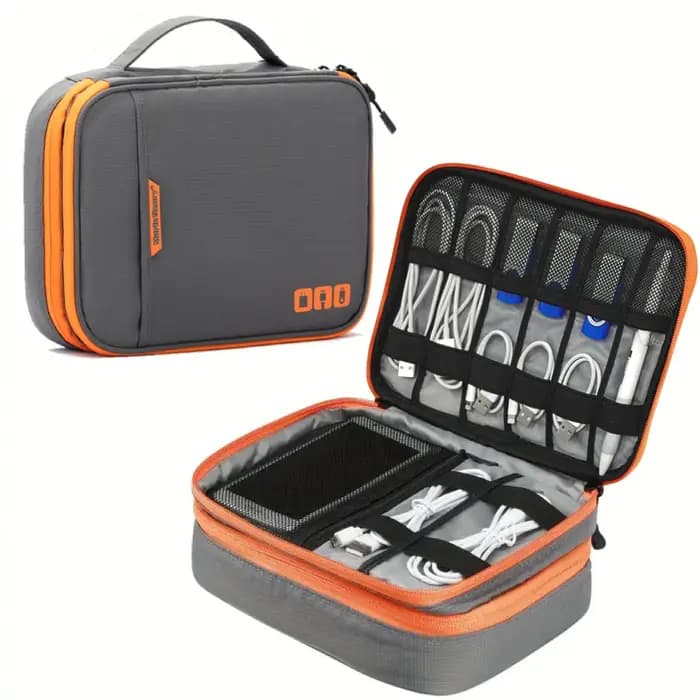 Étui de voyage pour accessoires électroniques portables