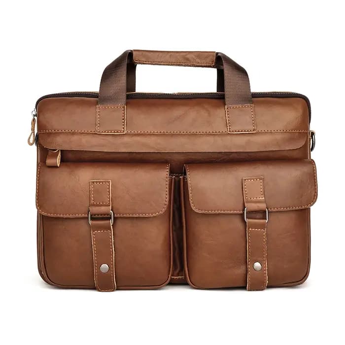 JOYIR – porte-documents en cuir véritable pour hommes