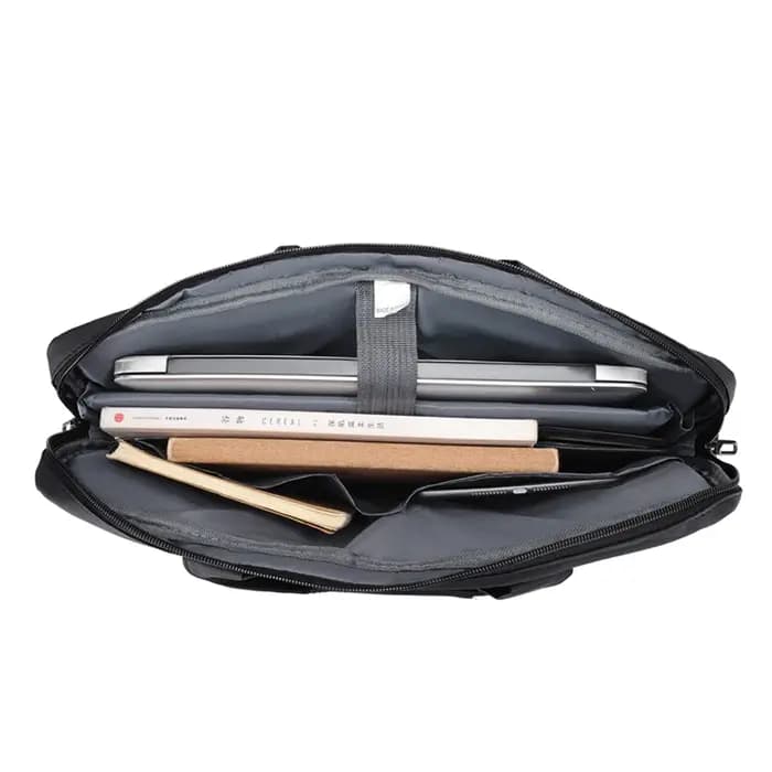 Mallette pour hommes, sac à bandoulière d'affaires minimaliste