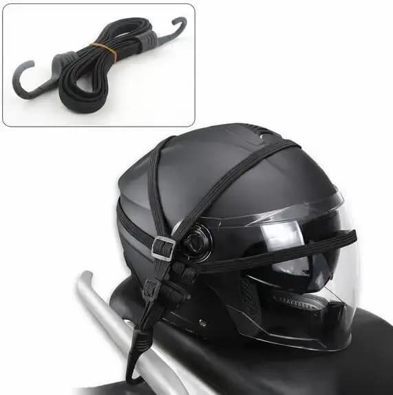Porte-casque de moto, sac de rangement, filet à bagages