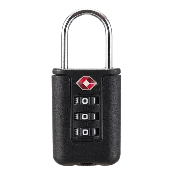 Serrures Tsa pour bagages, serrures à bagages approuvées Tsa, cadenas à combinaison à 3 chiffres, se