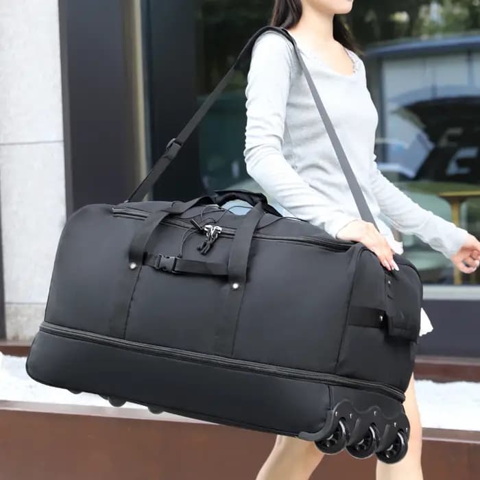 Sac de voyage trolley multifonctionnel pour hommes