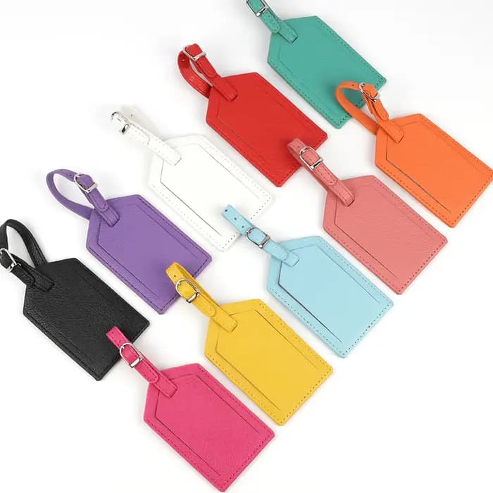 Étiquette de bagage personnalisée pour valise de voyage