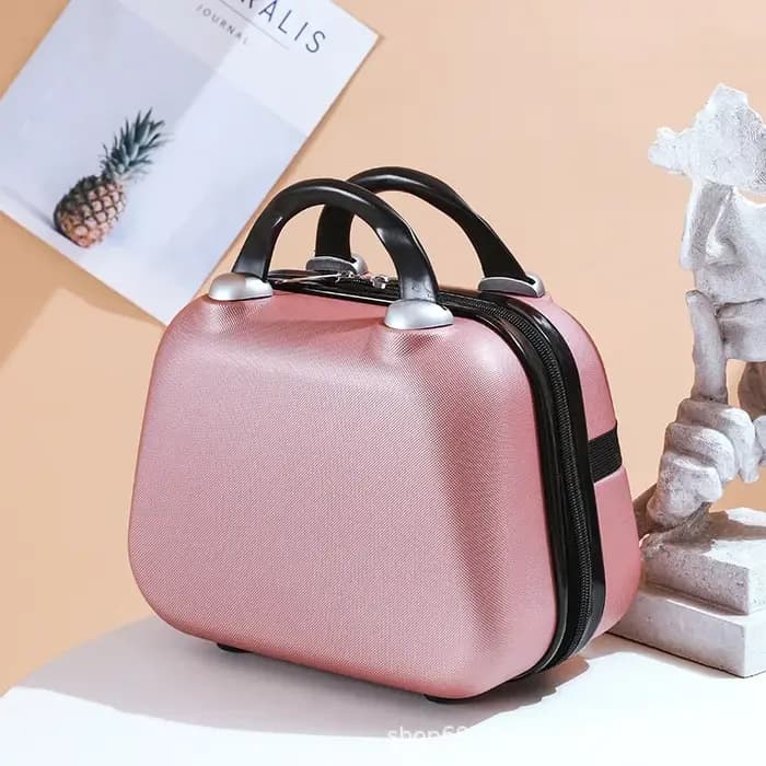 Sac de maquillage de voyage pour femmes de 14 pouces