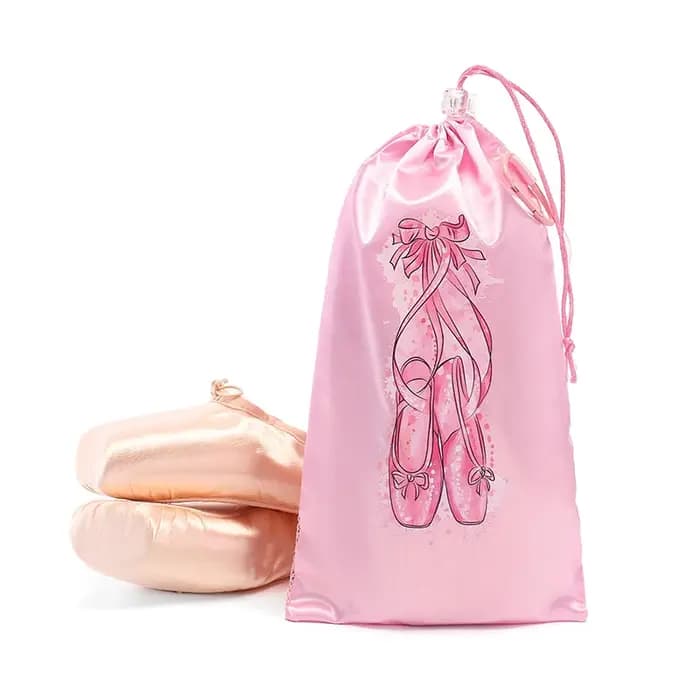 Sac de danse portable en maille respirante pour chaussures