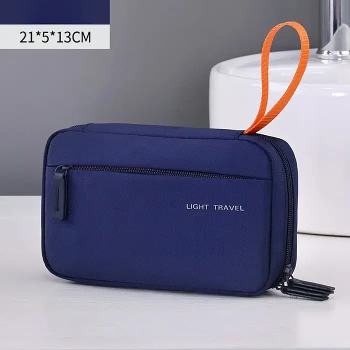 Trousse de toilette de voyage 3 en 1 pour hommes, organisateur de toilette Oxford, Kit Dopp, trousse