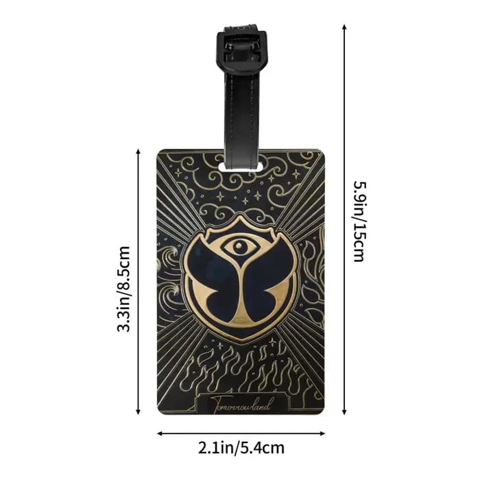 Tomorrowland-Étiquette de bagage personnalisée