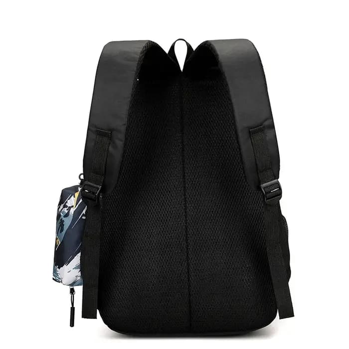 Sac à dos décontracté imprimé floral pour hommes et femmes