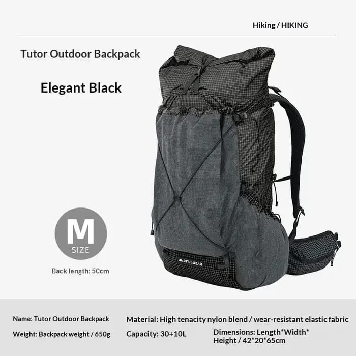 DAOSHI 30 + 10L sac à dos extérieur ultraléger étanche Camping randonnée sac à dos sac de Sport sacs à dos résistants à l'eau