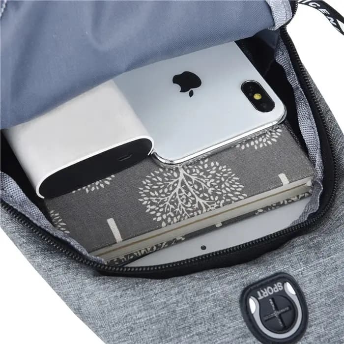 2025 nouveau sac de poitrine multifonctionnel hommes mode tendance Oxford tissu sac à bandoulière Style coréen décontracté sac de messager étanche
