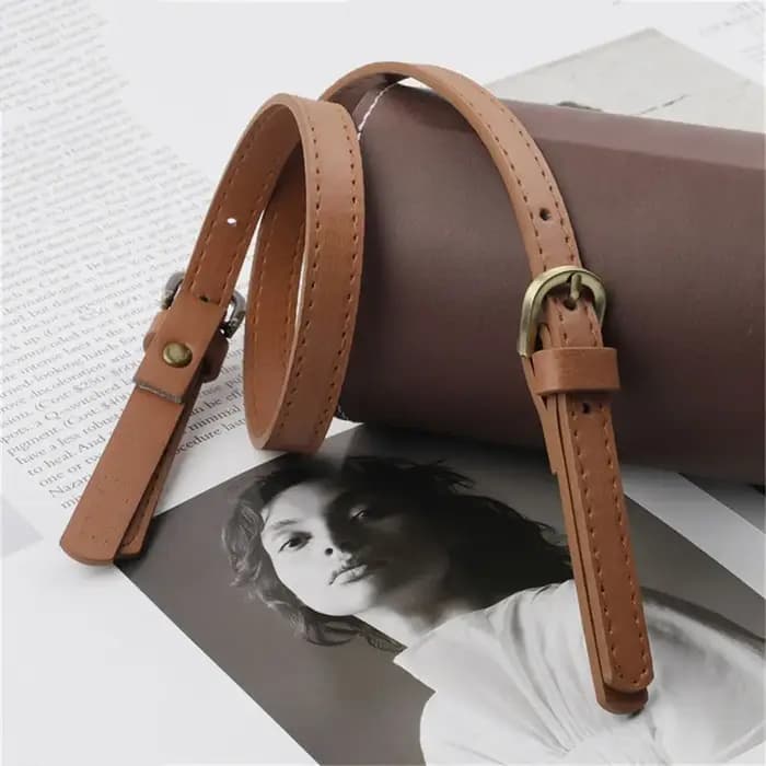 Sangle de sac à main réglable en cuir PU pour femme