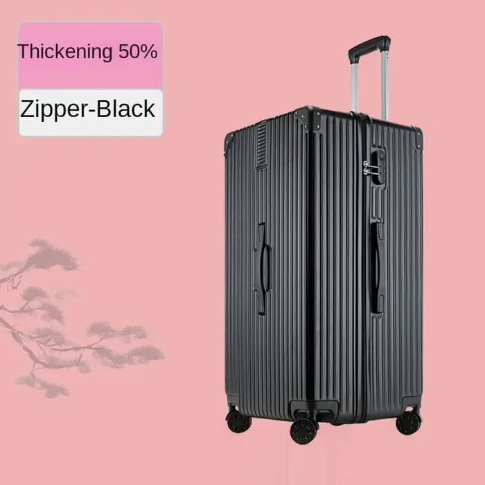 Valise surdimensionnée de 28/50/70/80 pouces, valise à cadre en aluminium sur roulettes, bagages en