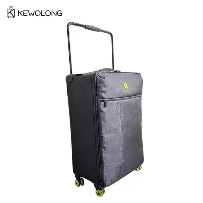 Bagage à carreaux extra large robuste – Valise étanche approuvée par la compagnie aérienne avec double roulettes et serrure TSA