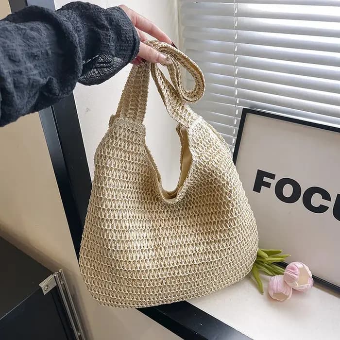 Mode rotin femmes sacs à bandoulière tissé femme