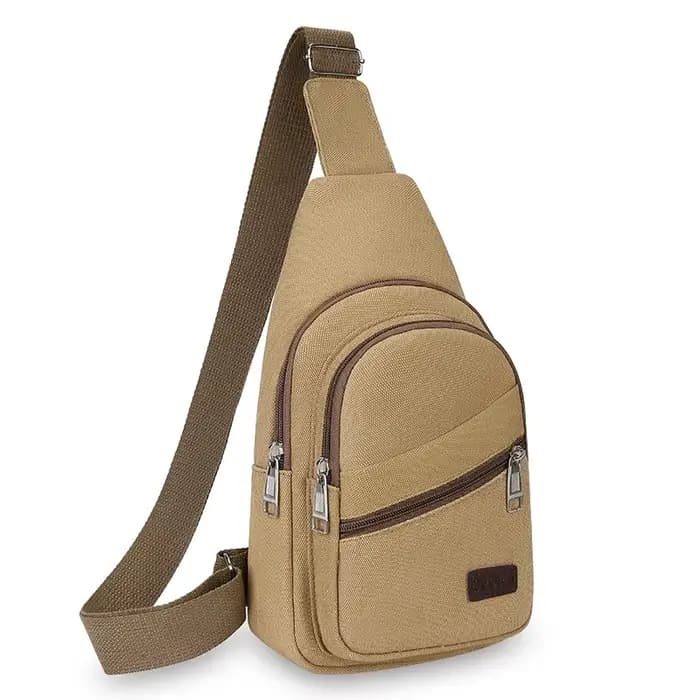 Sac bandoulière en toile pour homme
