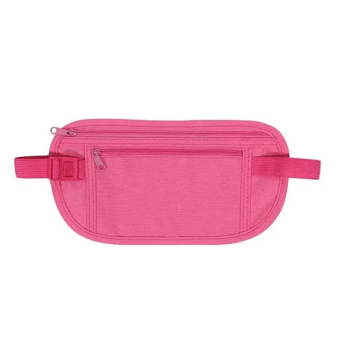Sacs de taille de voyage pochette pour passeport argent portefeuille de sécurité caché hommes femmes