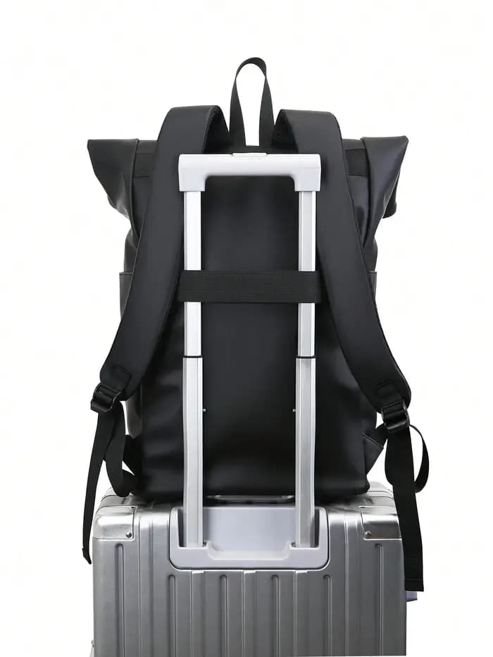 Sac à dos polyvalent pour hommes pour un usage décontracté et professionnel – Sangles réglables et grande capacité pour