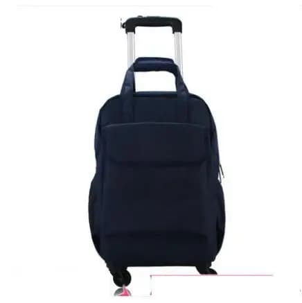 Bagage à main pour femmes, sac à roulettes Oxford, sac à dos roulant, sac à roulettes de voyage, sac à bagages de voyage, sacs à dos à roulettes
