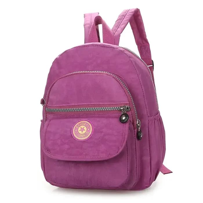 Sac à dos en nylon imperméable pour femme