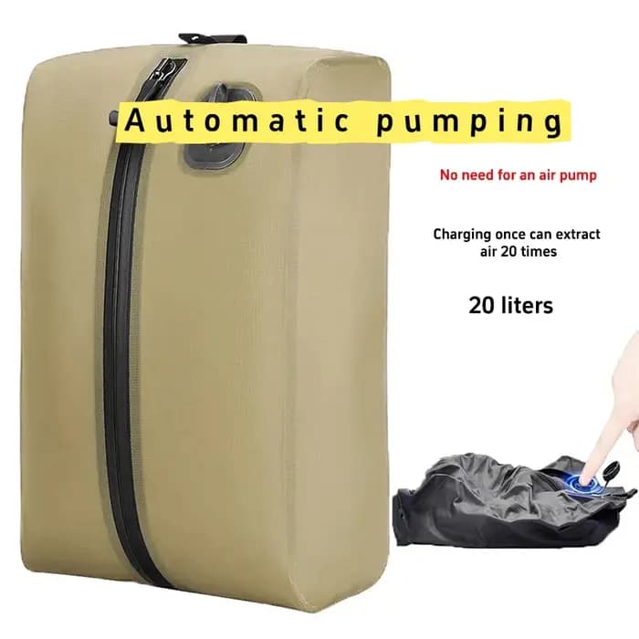 Sac à dos de compression automatique sous vide pour voyage d'affaires